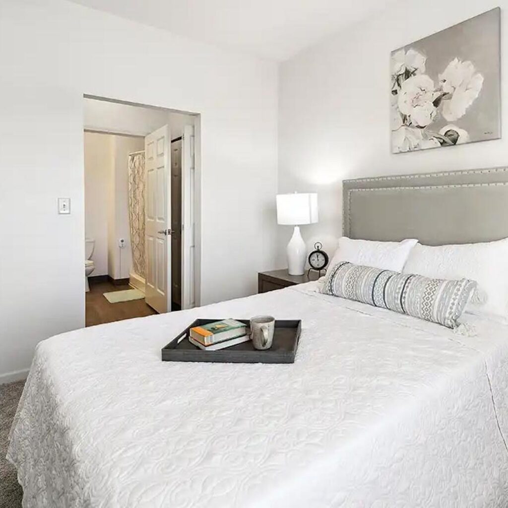 Smith Farm Senior Living Bedroom